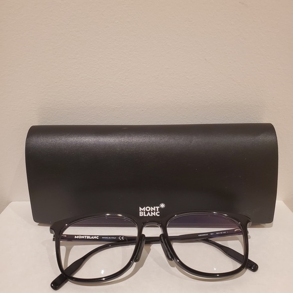 Montblanc Designer Eyewear - MB0089OK - Shiny Black Framed - Picture 5 of 8